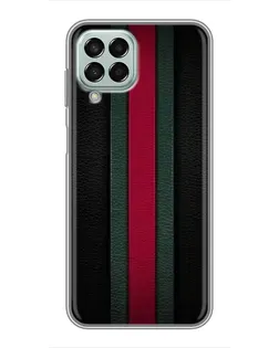 Чохол для Samsung Galaxy M33 (5G) (M336B) з картинкою «Gucci — неонова лінія»