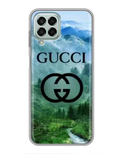 Чохол для Samsung Galaxy M33 (5G) (M336B) з картинкою «Gucci — гірський пейзаж»