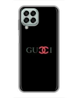 Чохол для Samsung Galaxy M33 (5G) (M336B) з картинкою «Gucci — червоний градієнт»
