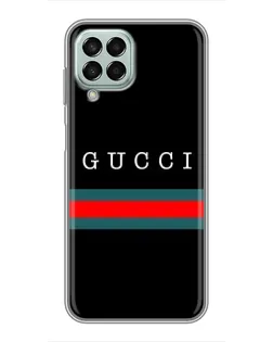 Чохол для Samsung Galaxy M33 (5G) (M336B) з картинкою «Gucci — червоний пояс»