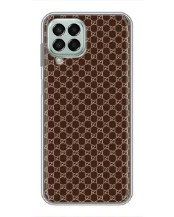Чехол для Samsung Galaxy M33 (5G) (M336B) с картинкой «Gucci — шоколадная сетка»