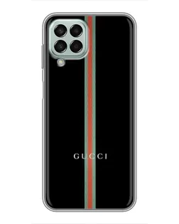 Чехол для Samsung Galaxy M33 (5G) (M336B) с картинкой «Gucci — строгая линия»