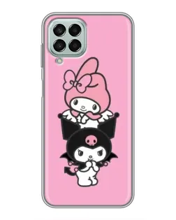Чехол для Samsung Galaxy M33 (5G) (M336B) с картинкой «My Melody и Kuromi»