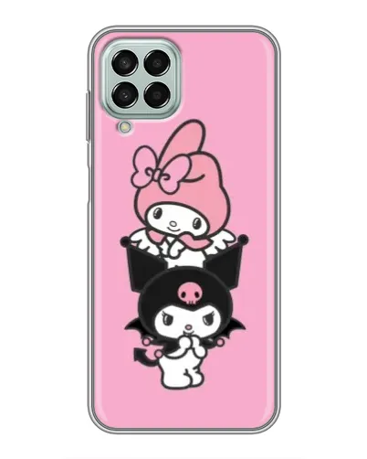 Чехол для Samsung Galaxy M33 (5G) (M336B) с картинкой «My Melody и Kuromi» Чехол для Samsung Galaxy M33 (5G) (M336B) с картинкой «My Melody и Kuromi»