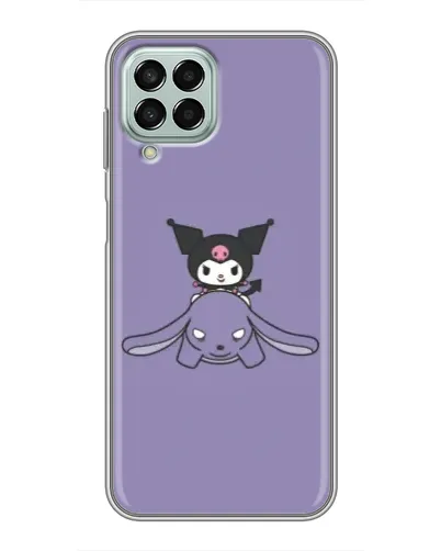 Чехол для Samsung Galaxy M33 (5G) (M336B) с картинкой «Kuromi на лиловом фоне» Чехол для Samsung Galaxy M33 (5G) (M336B) с картинкой «Kuromi на лиловом фоне»