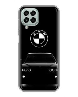Чехол для Samsung Galaxy M33 (5G) (M336B) с картинкой «BMW — взгляд из темноты»