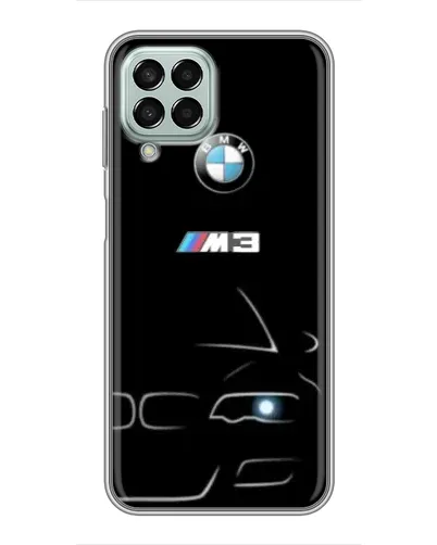 Чехол для Samsung Galaxy M33 (5G) (M336B) с картинкой «Минималистичный принт BMW M3»