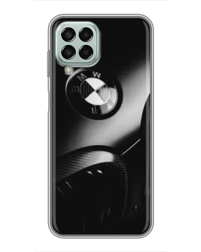 Чехол для Samsung Galaxy M33 (5G) (M336B) с картинкой «Эмблема BMW — макро»
