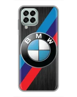 Чехол для Samsung Galaxy M33 (5G) (M336B) с картинкой «BMW M-stripes стиль»