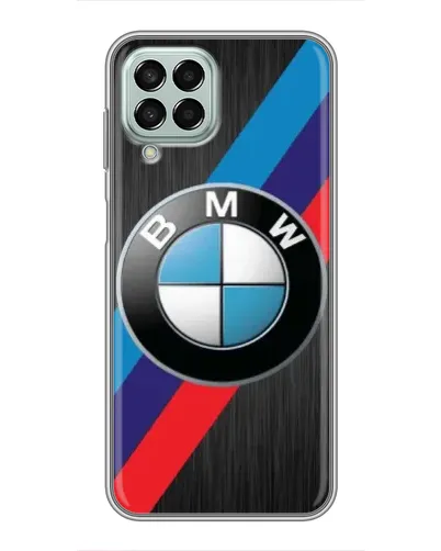 Чехол для Samsung Galaxy M33 (5G) (M336B) с картинкой «BMW M-stripes стиль»