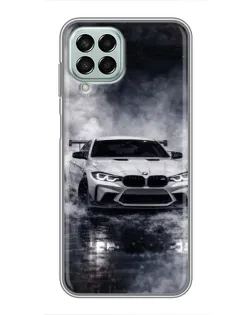 Чехол для Samsung Galaxy M33 (5G) (M336B) с картинкой «BMW сквозь туман»