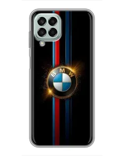 Чехол для Samsung Galaxy M33 (5G) (M336B) с картинкой «BMW M-Power неон»
