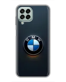 Чехол для Samsung Galaxy M33 (5G) (M336B) с картинкой «Логотип BMW — минимализм»