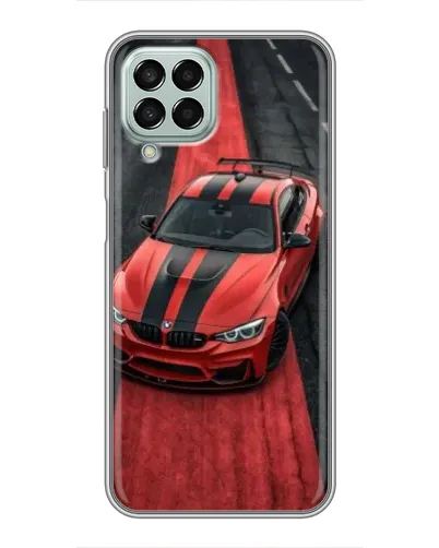 Чехол для Samsung Galaxy M33 (5G) (M336B) с картинкой «BMW на красной дорожке»