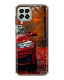 Чехол для Samsung Galaxy M33 (5G) (M336B) с картинкой «Осенняя BMW M4»