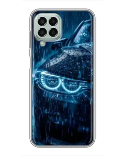 Чохол для Samsung Galaxy M33 (5G) (M336B) з картинкою «BMW під дощем»