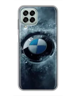 Чохол для Samsung Galaxy M33 (5G) (M336B) з картинкою «Логотип BMW — лід»