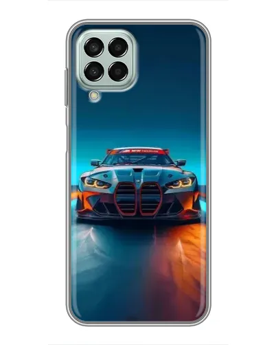 Чехол для Samsung Galaxy M33 (5G) (M336B) с картинкой «BMW — огни неона» Чехол для Samsung Galaxy M33 (5G) (M336B) с картинкой «BMW — огни неона»