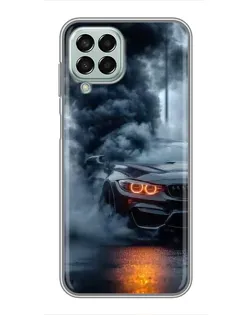 Чохол для Samsung Galaxy M33 (5G) (M336B) з картинкою «BMW M-Power — абстракція»
