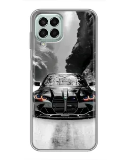 Чохол для Samsung Galaxy M33 (5G) (M336B) з картинкою «BMW — акварельний дрифт»