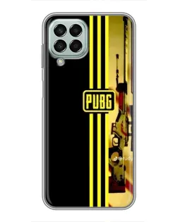 Чехол для Samsung Galaxy M33 (5G) (M336B) с картинкой «PUBG — камуфляжный шлем»