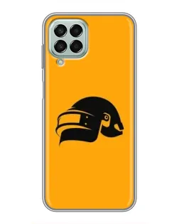 Чехол для Samsung Galaxy M33 (5G) (M336B) с картинкой «PUBG — золотой шлем»