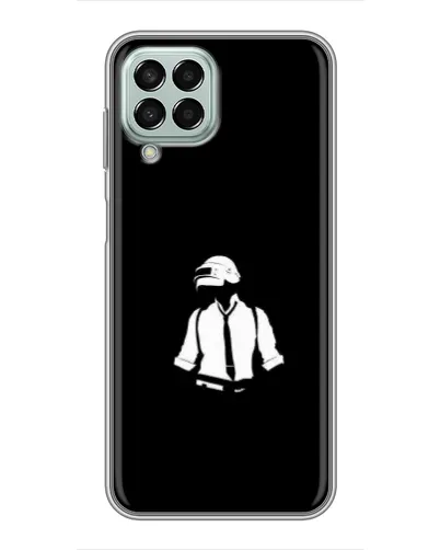 Чехол для Samsung Galaxy M33 (5G) (M336B) с картинкой «PUBG — белый шлем»