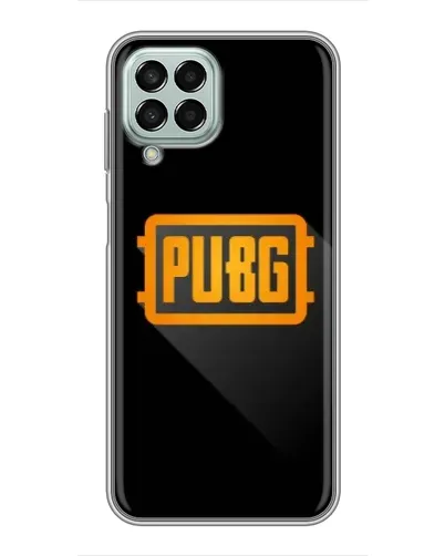Чехол для Samsung Galaxy M33 (5G) (M336B) с картинкой «PUBG — рамка лого»
