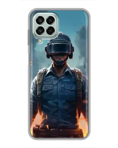 Чехол для Samsung Galaxy M33 (5G) (M336B) с картинкой «PUBG — реалистичный герой»
