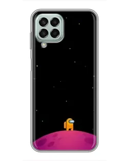 Чехол для Samsung Galaxy M33 (5G) (M336B) с картинкой «Одинокий герой на планете»