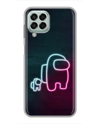 Чехол для Samsung Galaxy M33 (5G) (M336B) с картинкой «Among Us неон-арт» Чехол для Samsung Galaxy M33 (5G) (M336B) с картинкой «Among Us неон-арт»