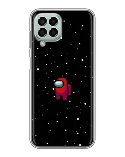 Чехол для Samsung Galaxy M33 (5G) (M336B) с картинкой «Красный Among Us»