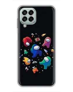 Чехол для Samsung Galaxy M33 (5G) (M336B) с картинкой «Among Us космос»