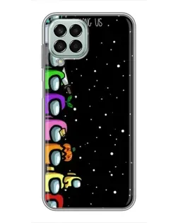 Чехол для Samsung Galaxy M33 (5G) (M336B) с картинкой «Команда Among Us»
