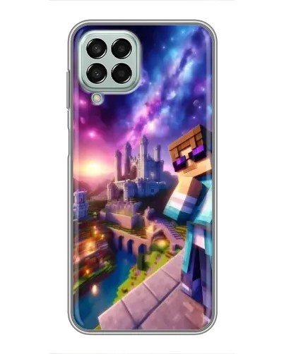 Чехол для Samsung Galaxy M33 (5G) (M336B) с картинкой «Стив и космос»