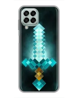 Чехол для Samsung Galaxy M33 (5G) (M336B) с картинкой «Алмазный меч неон»