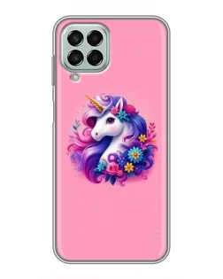 Чехол для Samsung Galaxy M33 (5G) (M336B) с картинкой «Сказочный единорог»