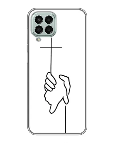 Чохол для Samsung Galaxy M33 (5G) (M336B) з картинкою «Рука тримає» Чохол для Samsung Galaxy M33 (5G) (M336B) з картинкою «Рука тримає»