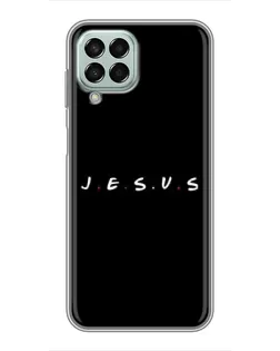 Чохол для Samsung Galaxy M33 (5G) (M336B) з картинкою «Крапки віри J.E.S.U.S.»