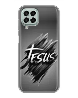 Чохол для Samsung Galaxy M33 (5G) (M336B) з картинкою «Напис Jesus Graffiti»