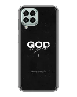 Чохол для Samsung Galaxy M33 (5G) (M336B) з картинкою «GOD — Бог над усім»