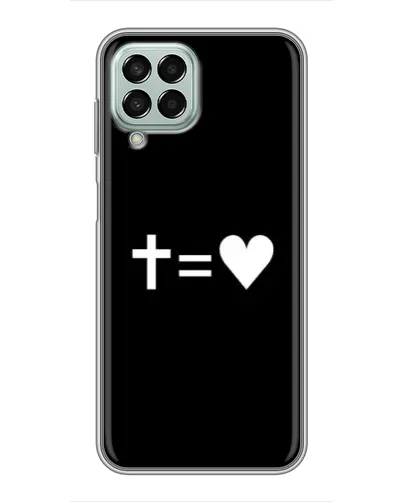 Чохол для Samsung Galaxy M33 (5G) (M336B) з картинкою «Хрест та Серце» Чохол для Samsung Galaxy M33 (5G) (M336B) з картинкою «Хрест та Серце»