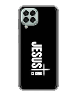 Чохол для Samsung Galaxy M33 (5G) (M336B) з картинкою «Вертикаль віри Jesus»