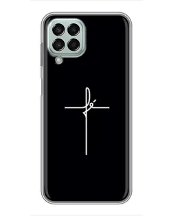 Чохол для Samsung Galaxy M33 (5G) (M336B) з картинкою «Тонкий хрест» Чохол для Samsung Galaxy M33 (5G) (M336B) з картинкою «Тонкий хрест»