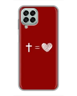 Чохол для Samsung Galaxy M33 (5G) (M336B) з картинкою «Рівняння любові» Чохол для Samsung Galaxy M33 (5G) (M336B) з картинкою «Рівняння любові»