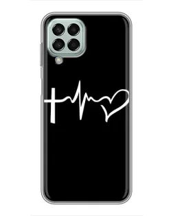 Чохол для Samsung Galaxy M33 (5G) (M336B) з картинкою «Пульс віри» Чохол для Samsung Galaxy M33 (5G) (M336B) з картинкою «Пульс віри»