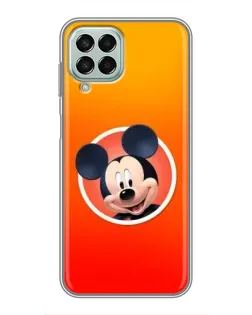 Чехол для Samsung Galaxy M33 (5G) (M336B) с картинкой «Mickey в круге»