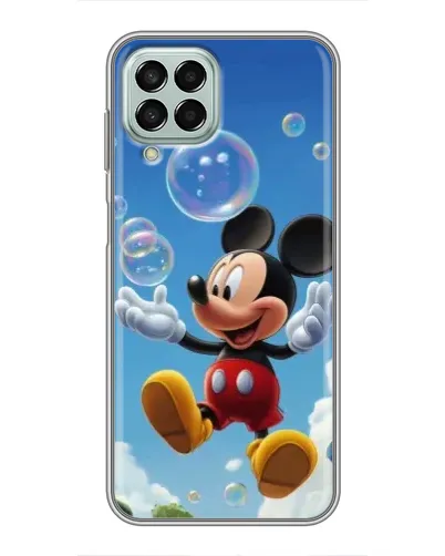 Чехол для Samsung Galaxy M33 (5G) (M336B) с картинкой «Mickey и мыльные пузыри» Чехол для Samsung Galaxy M33 (5G) (M336B) с картинкой «Mickey и мыльные пузыри»