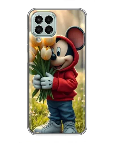 Чехол для Samsung Galaxy M33 (5G) (M336B) с картинкой «Микки с тюльпанами» Чехол для Samsung Galaxy M33 (5G) (M336B) с картинкой «Микки с тюльпанами»