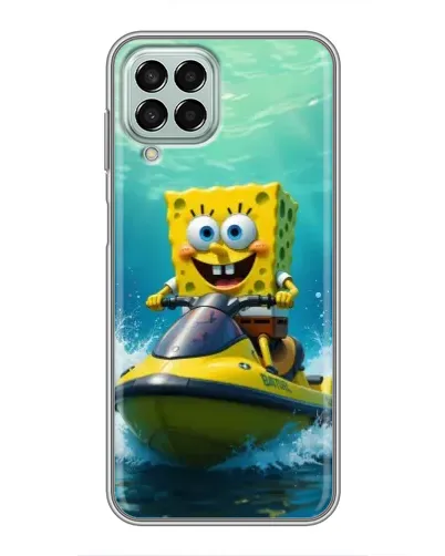 Чехол для Samsung Galaxy M33 (5G) (M336B) с картинкой «Спанч Боб на гидроцикле» Чехол для Samsung Galaxy M33 (5G) (M336B) с картинкой «Спанч Боб на гидроцикле»
